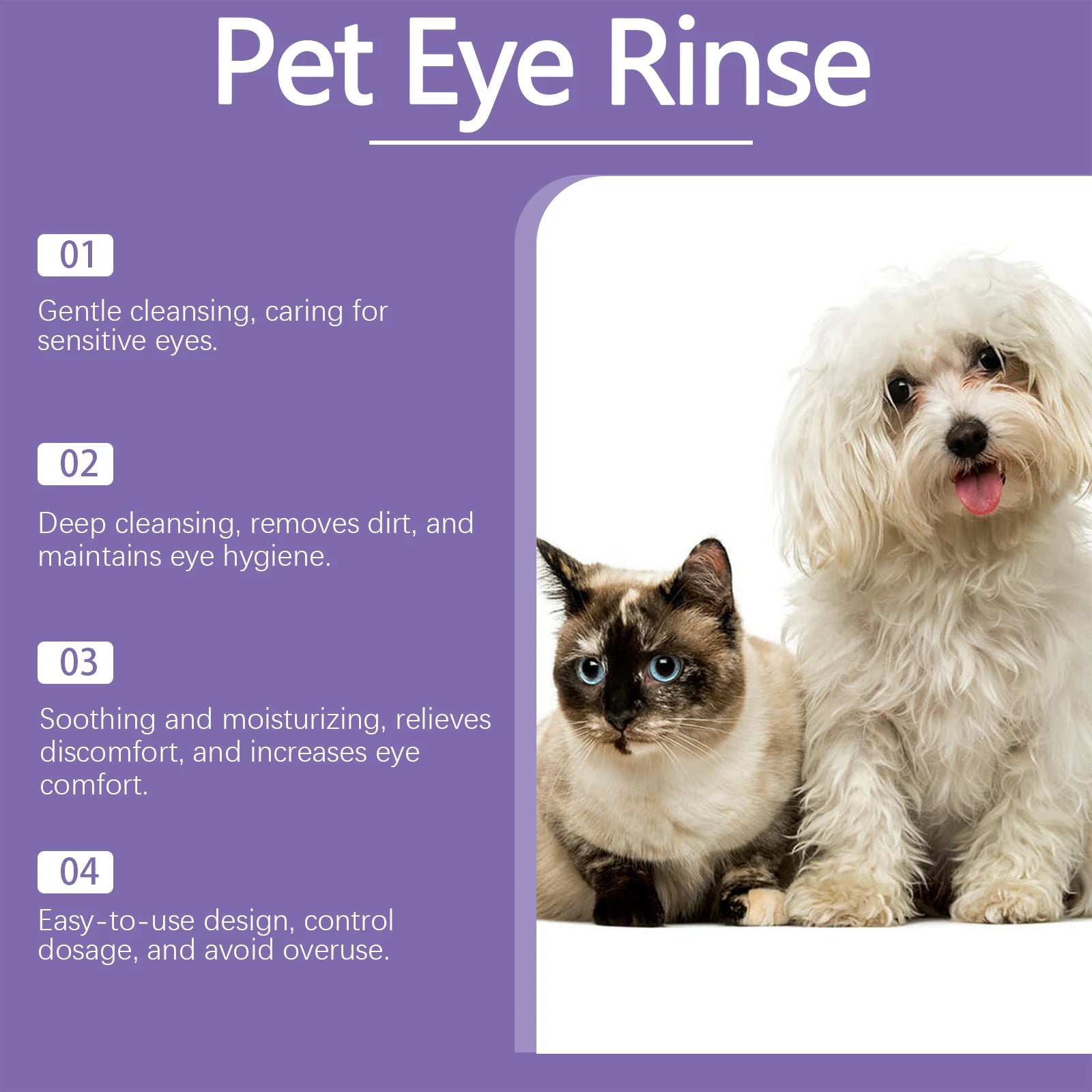 Yegbong 30ml Pet Eye Cleaner Drops