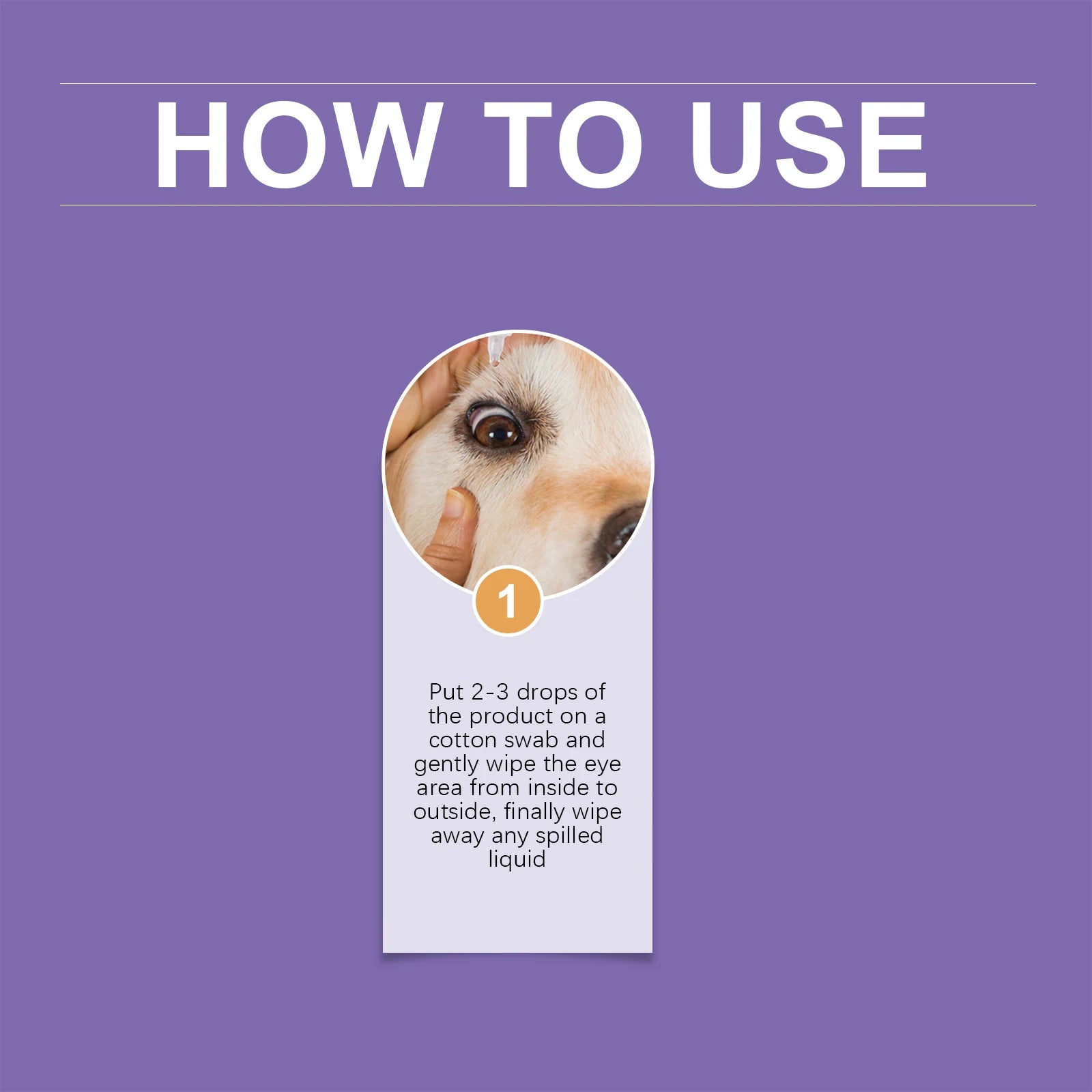 Yegbong 30ml Pet Eye Cleaner Drops
