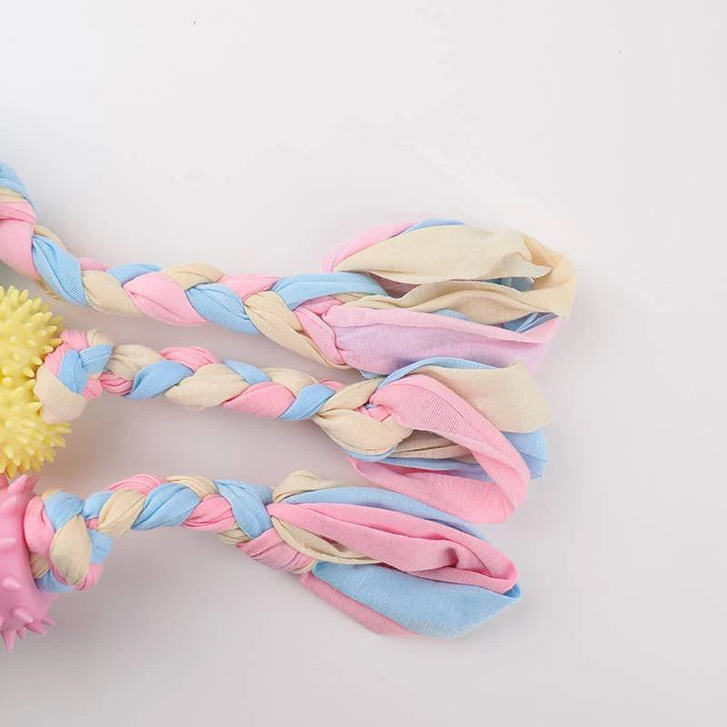 TPR Knot Chew Toys for Small Dogs