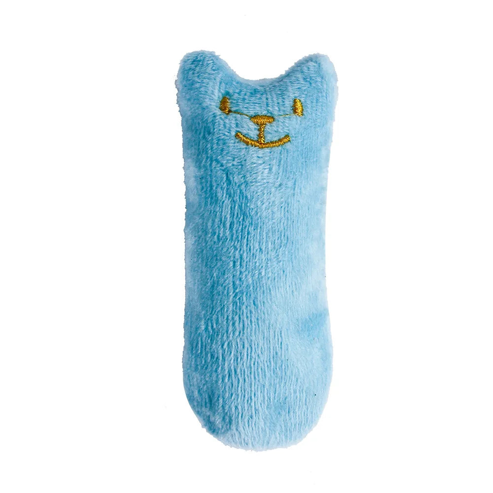Interactive Catnip Plush Chew Toy for Cats