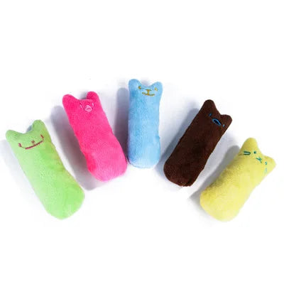 Interactive Catnip Plush Chew Toy for Cats