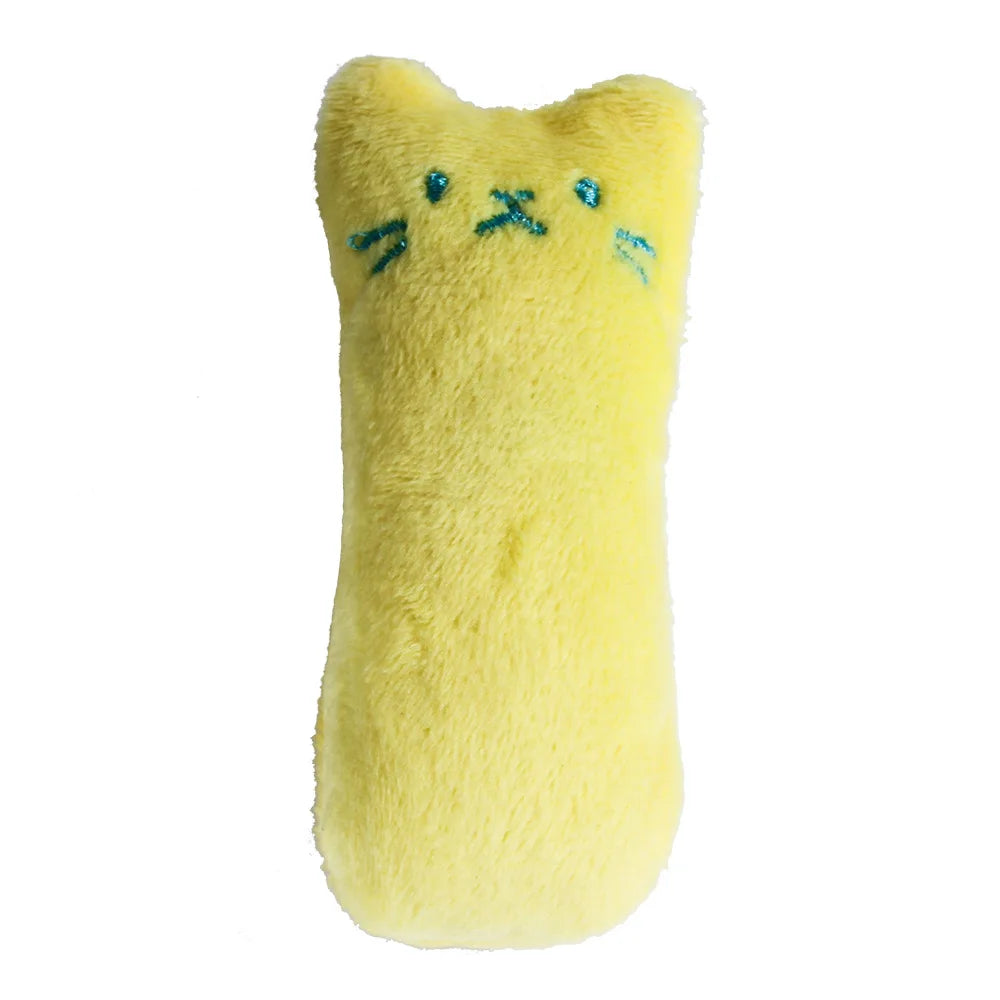 Interactive Catnip Plush Chew Toy for Cats