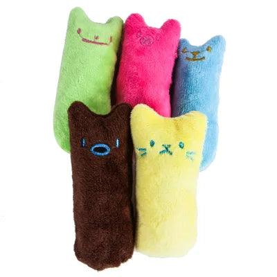 Interactive Catnip Plush Chew Toy for Cats