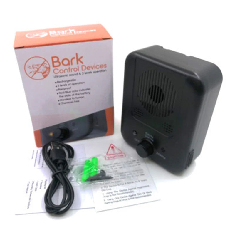 -Level Ultrasonic Dog Repeller – Outdoor Anti-Barking Training Device