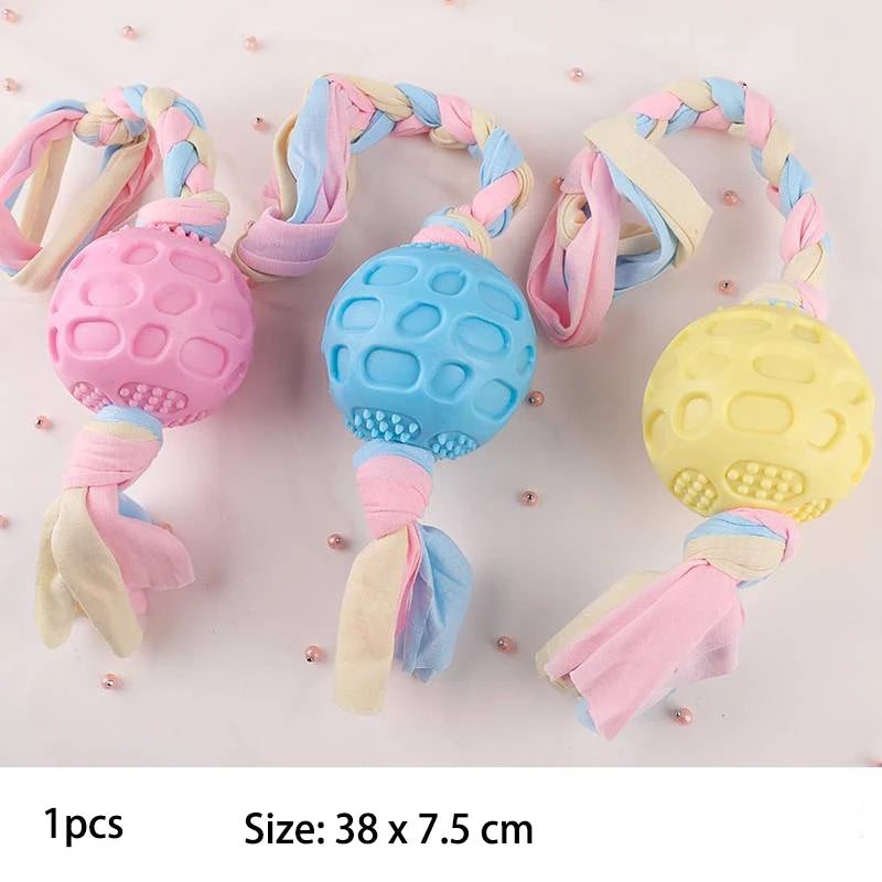 TPR Knot Chew Toys for Small Dogs