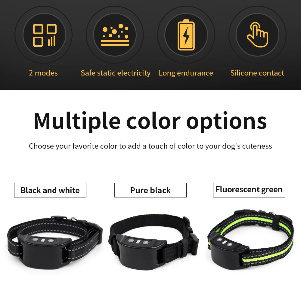 USB Rechargeable Anti-Bark Dog Training Collar