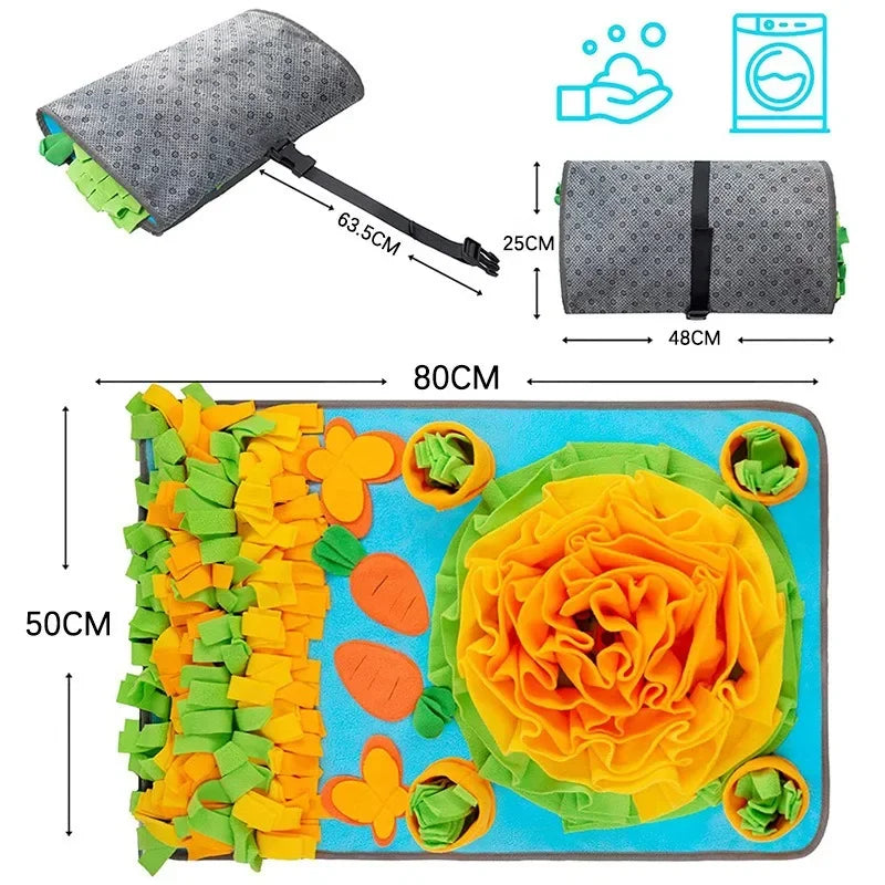 Large Snuffle Mat – Interactive Slow Feeder & Stress Relief for Dogs