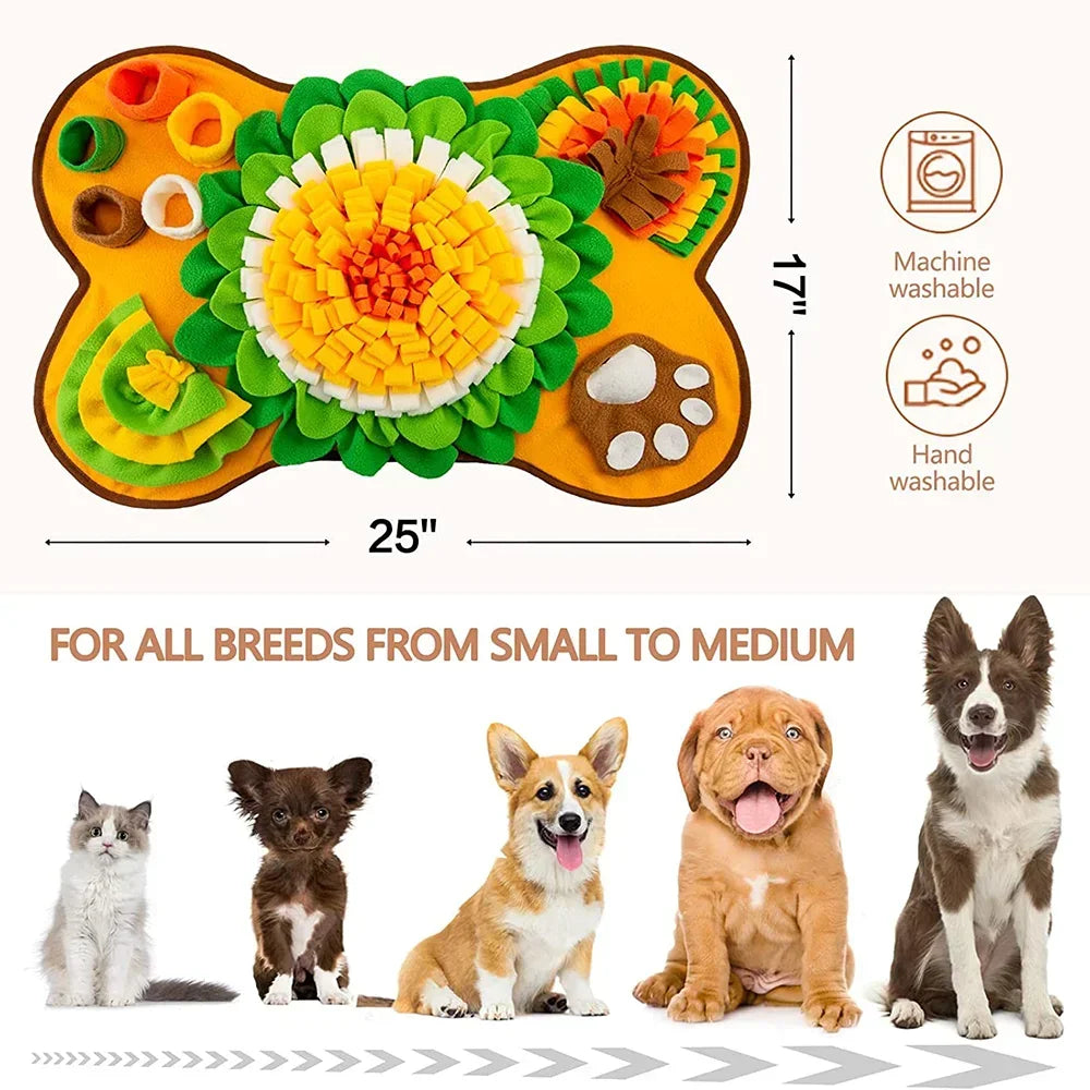 Large Snuffle Mat – Interactive Slow Feeder & Stress Relief for Dogs