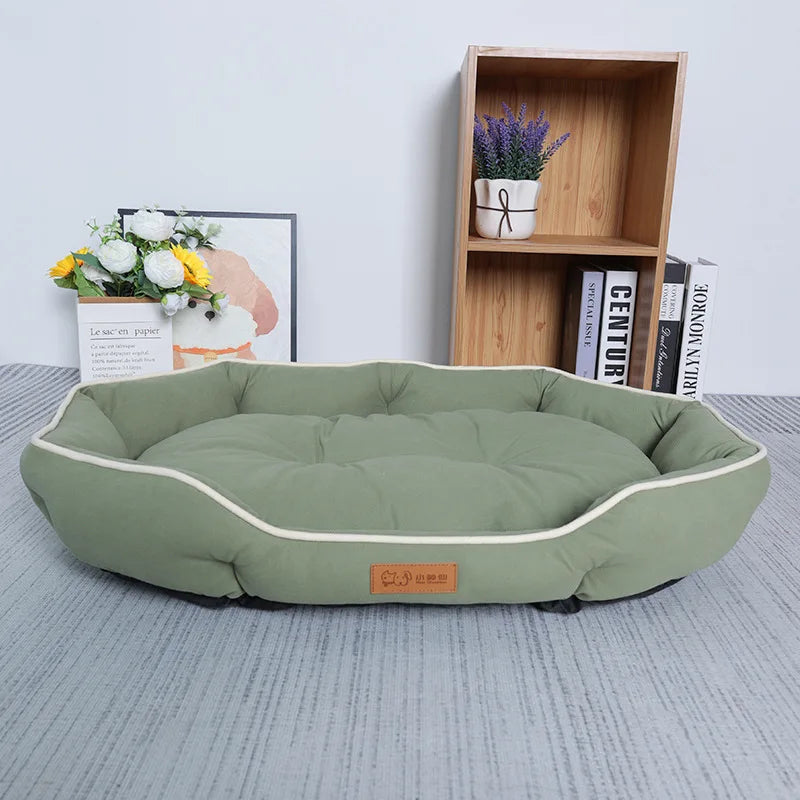 Pet Sofa Bed – Large Dog & Cat Sleeping Cushion for Winter
