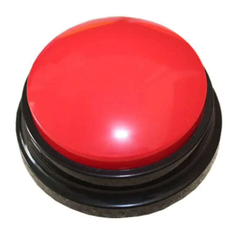 Funny Recordable Talking Dog Buttons Toy