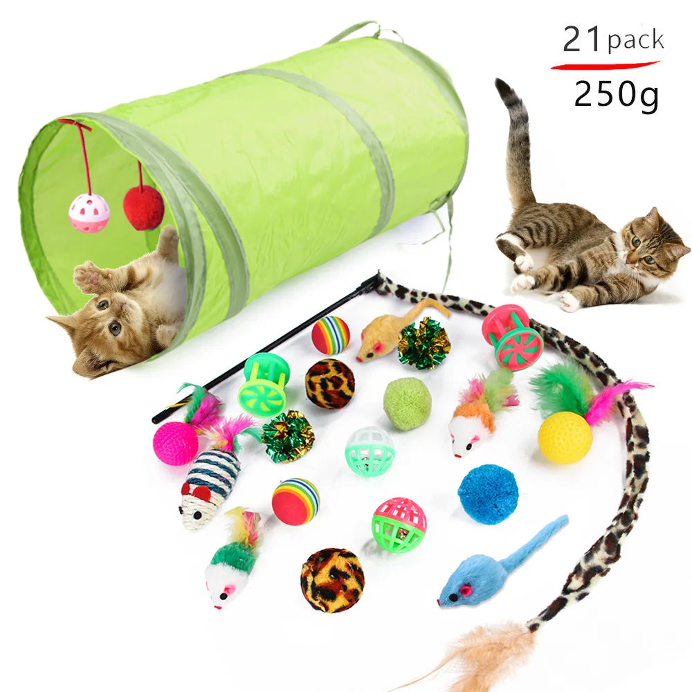 DualPet 20-Piece Kitten Toy Variety Set