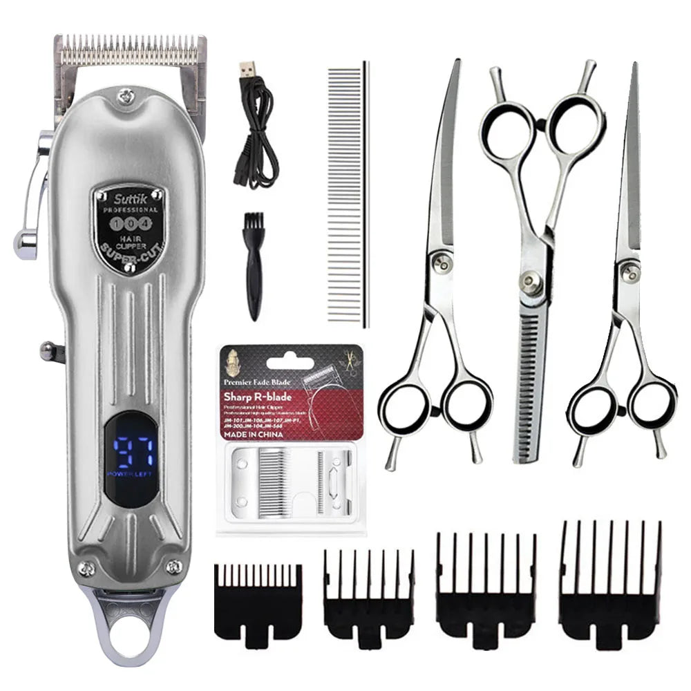 Professional Rechargeable Dog Hair Clipper
