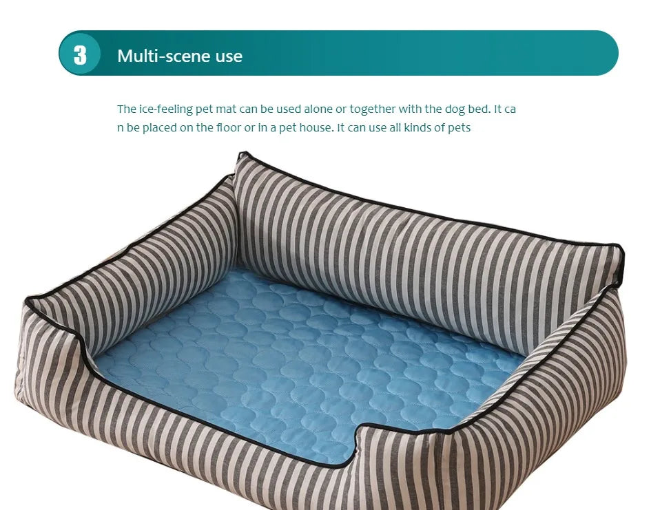 Extra Large Dog & Cat Cooling Mat – Summer Ice Pad