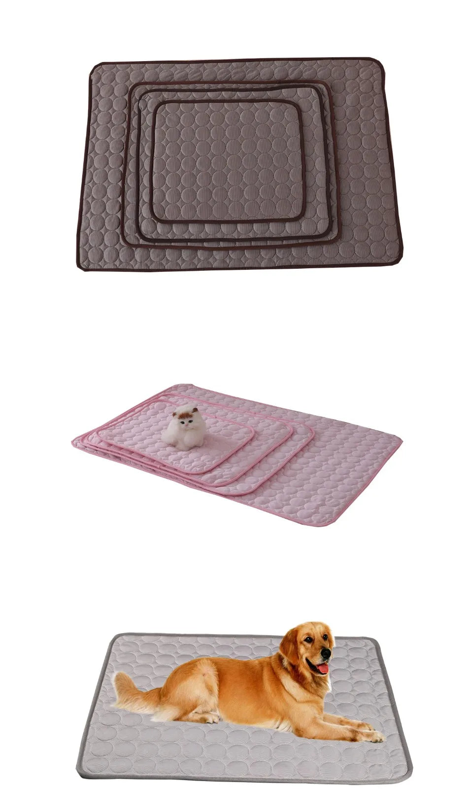 Extra Large Dog & Cat Cooling Mat – Summer Ice Pad