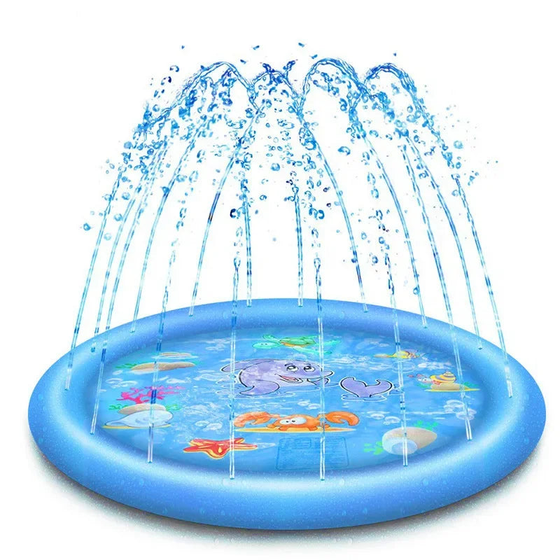 Pet Splash Pad – Inflatable Water Sprinkler Pool for Dogs (150/170cm)