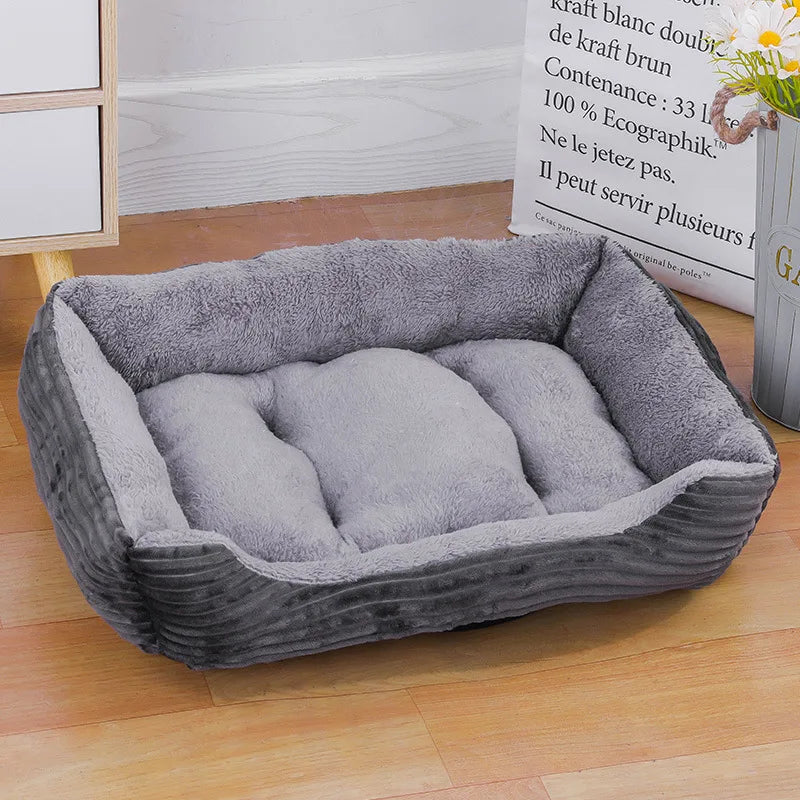 Color Square Waterproof Soft Winter Pet House