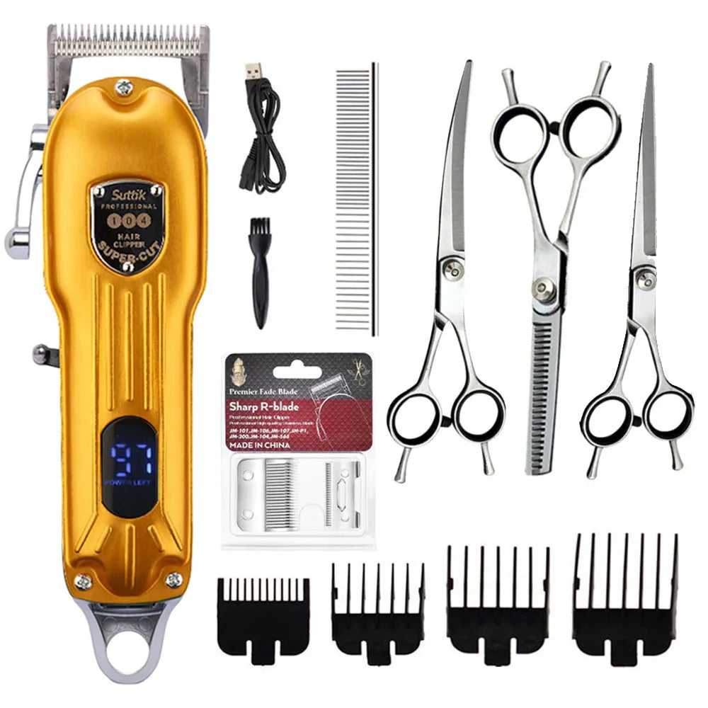 Professional Rechargeable Dog Hair Clipper