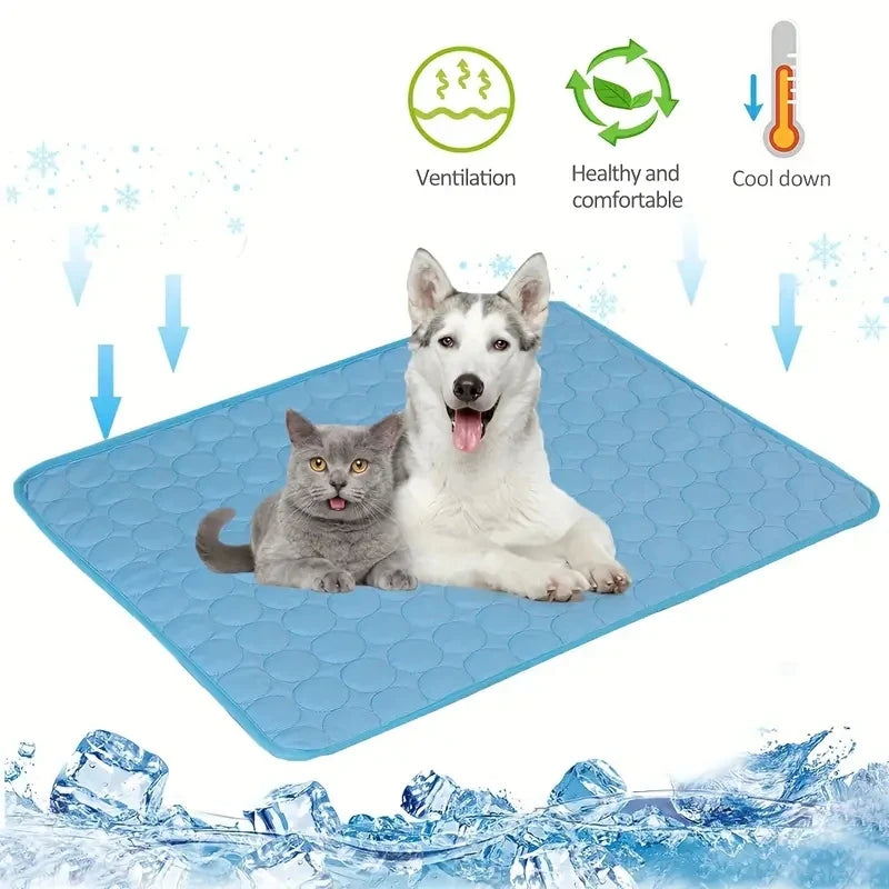 Extra Large Dog & Cat Cooling Mat – Summer Ice Pad