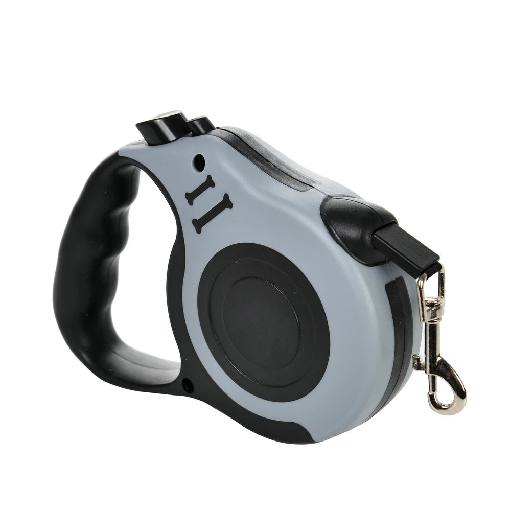Retractable Dog Leash – 3m/5m Strong Nylon Lead for Small & Medium Pets