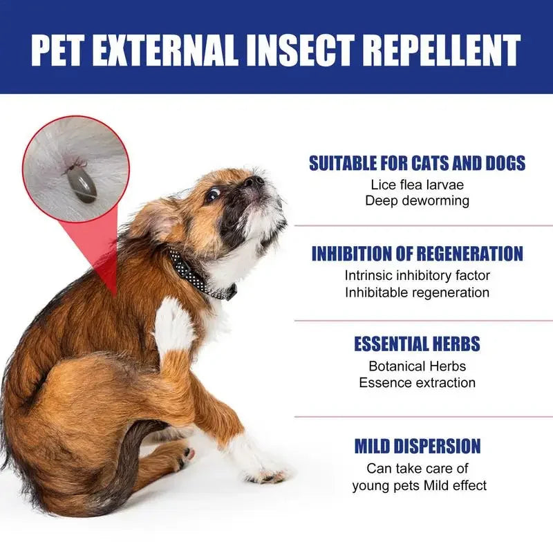 100ml Pet Anti-Flea & Insecticide Drops