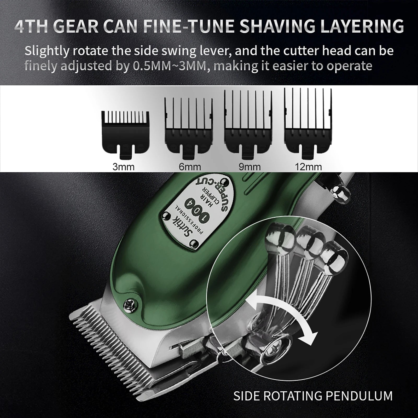 Professional Rechargeable Dog Hair Clipper