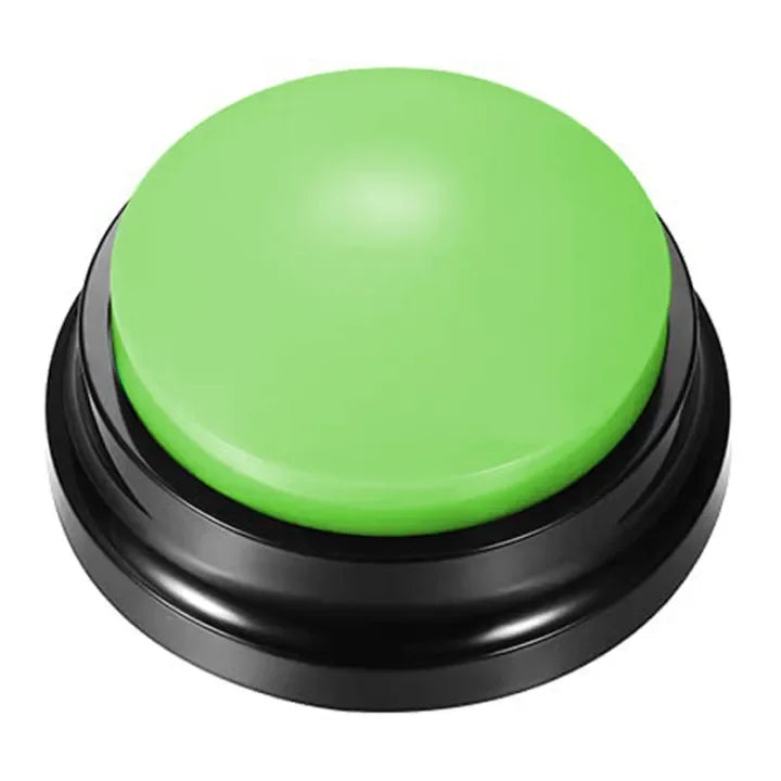 Funny Recordable Talking Dog Buttons Toy