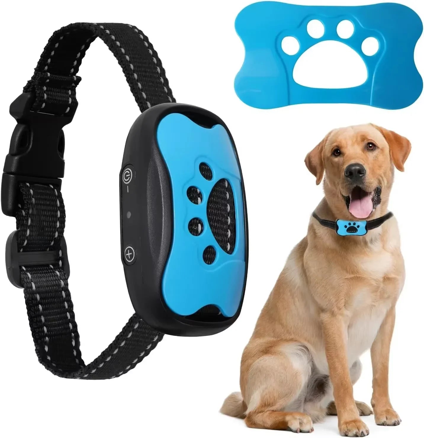 USB Rechargeable Ultrasonic Anti-Bark Dog Collar