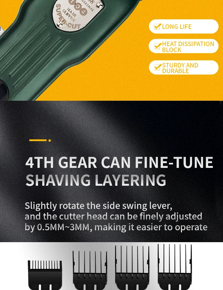 Professional Rechargeable Dog Hair Clipper