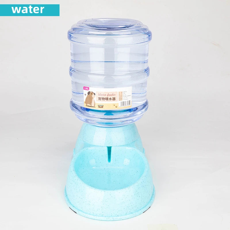 Large Capacity Pet Feeder Bowl Set – Automatic Water Dispenser for Cats & Small Dogs
