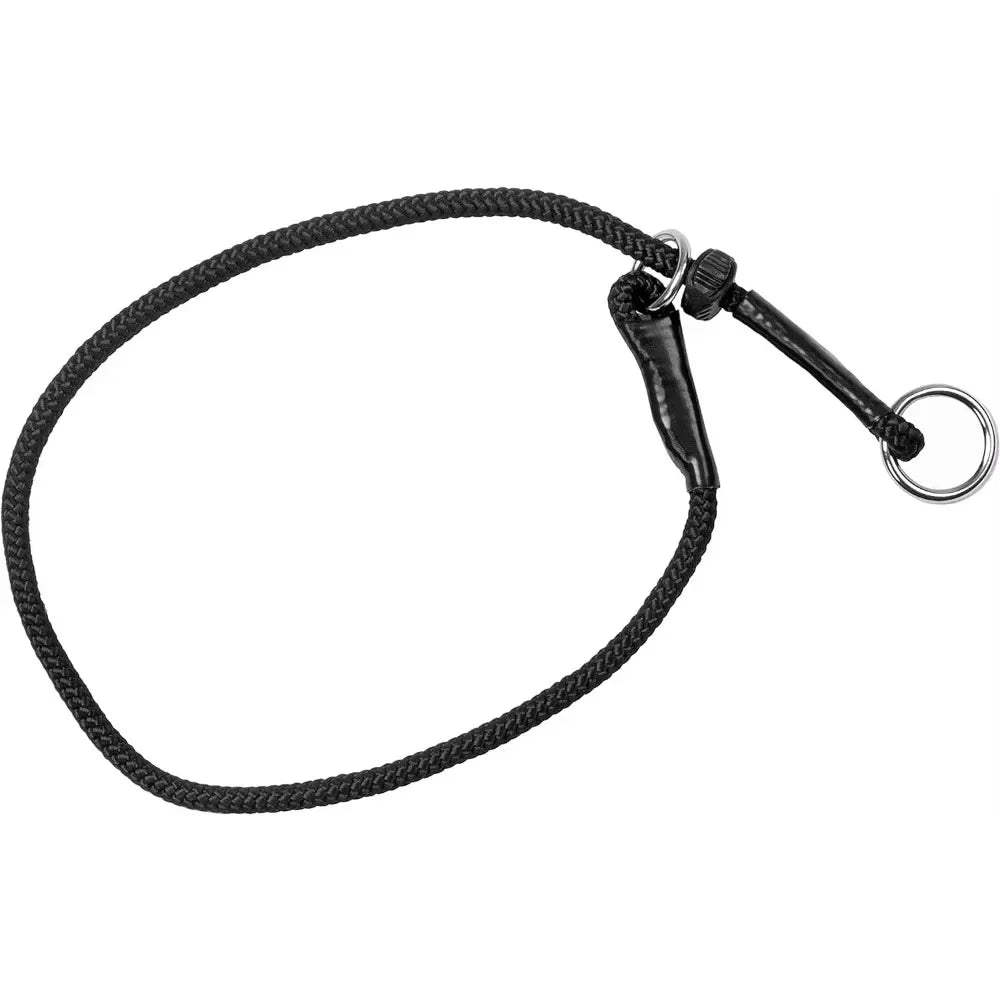 Handmade Dog Training Rope – Waterproof Choke Collar with Limiter