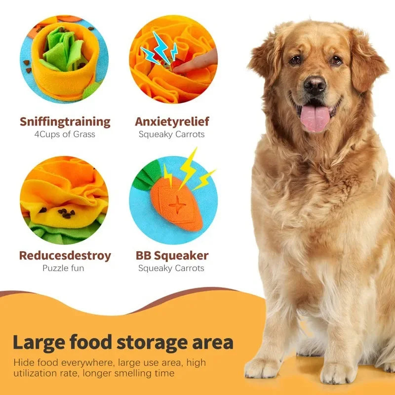Large Snuffle Mat – Interactive Slow Feeder & Stress Relief for Dogs