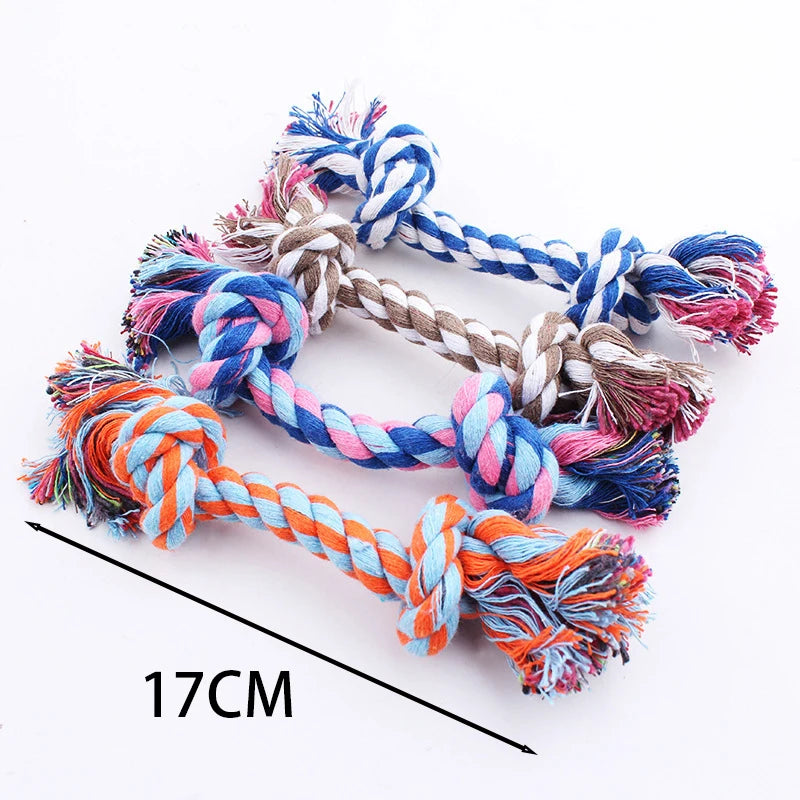 Interactive Dog Rope Toy Set – Chew Balls & Mini Toys for Puppies & Small Dogs