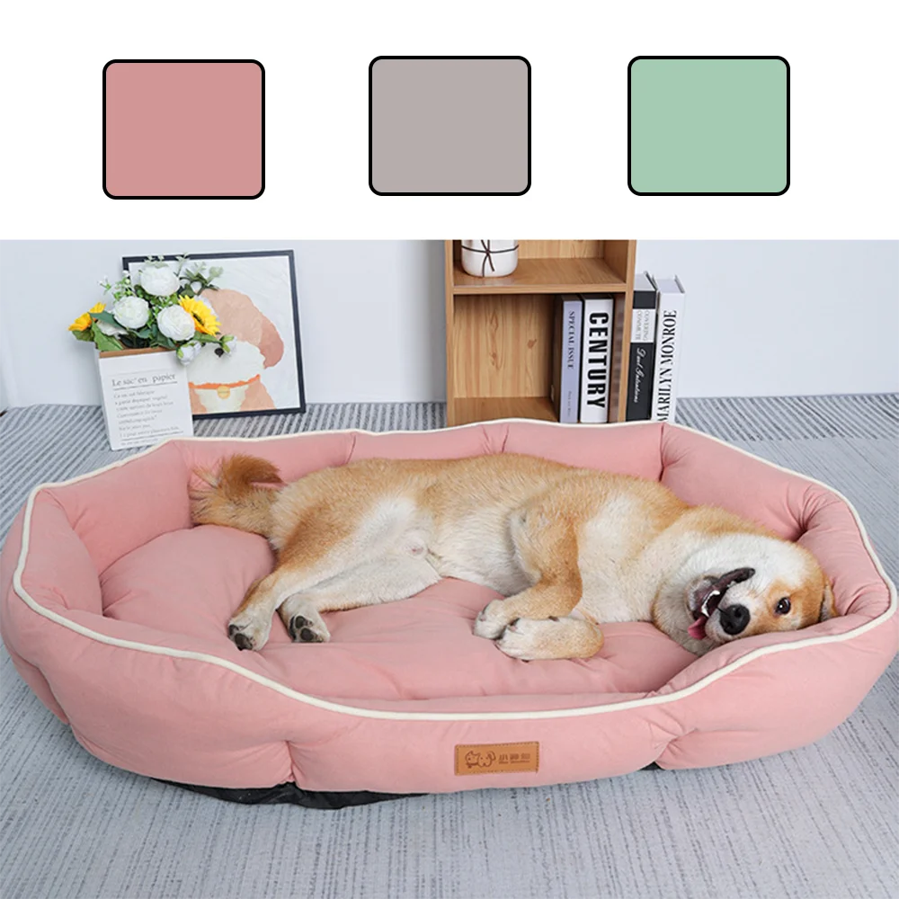 Pet Sofa Bed – Large Dog & Cat Sleeping Cushion for Winter