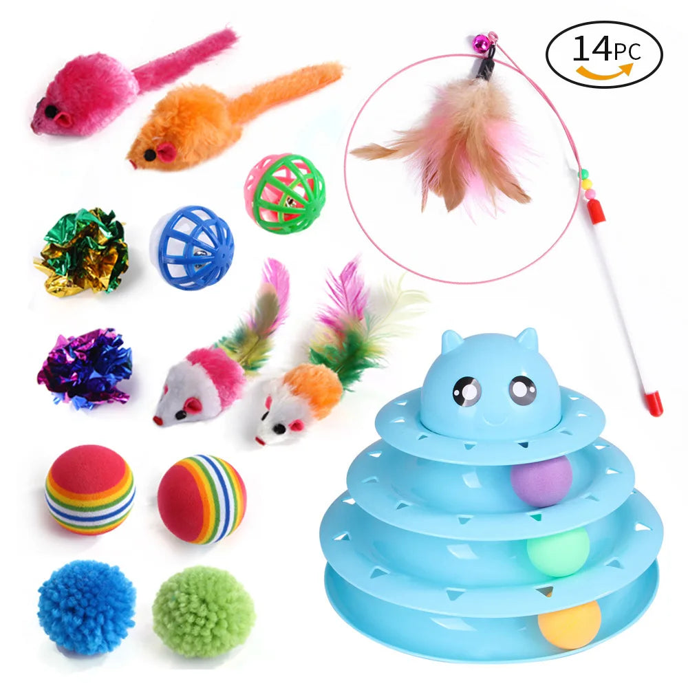 DualPet 20-Piece Kitten Toy Variety Set