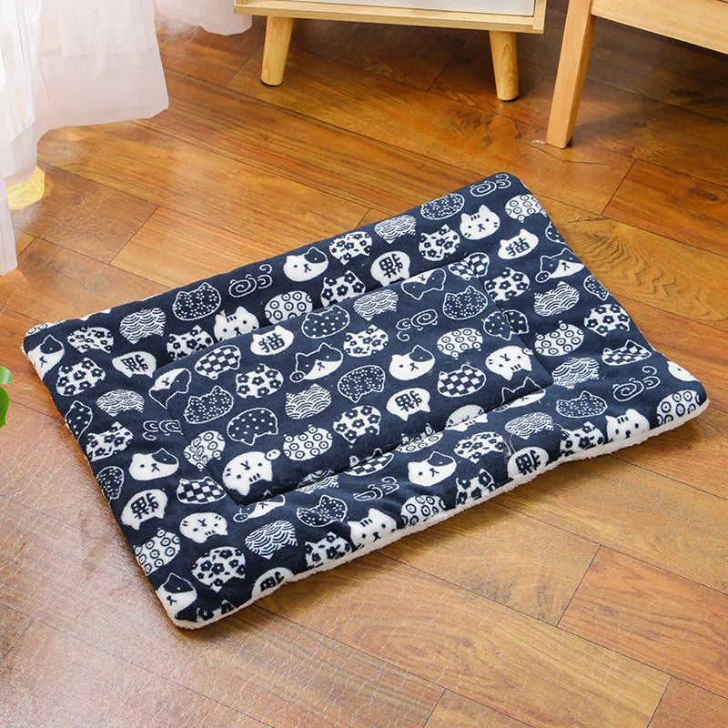 Flannel Pet Sleeping Mat & Sofa Cushion