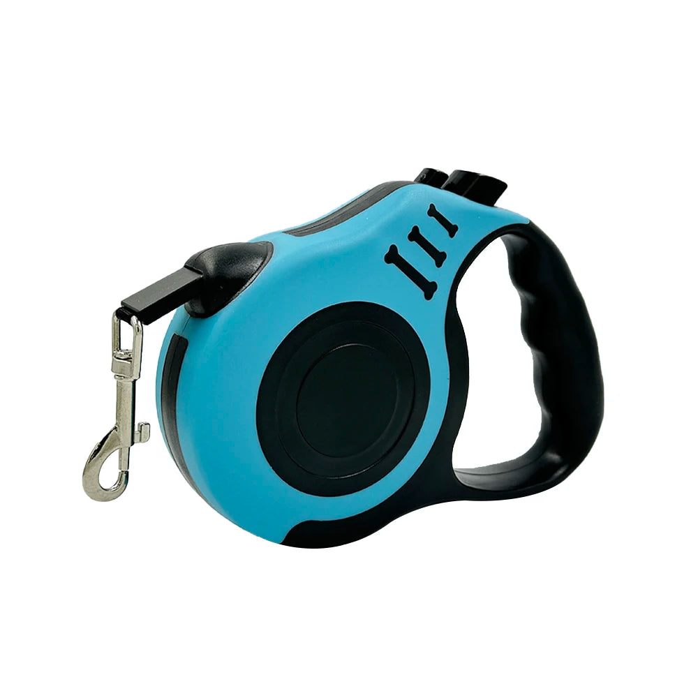 Retractable Dog Leash – 3m/5m Strong Nylon Lead for Small & Medium Pets