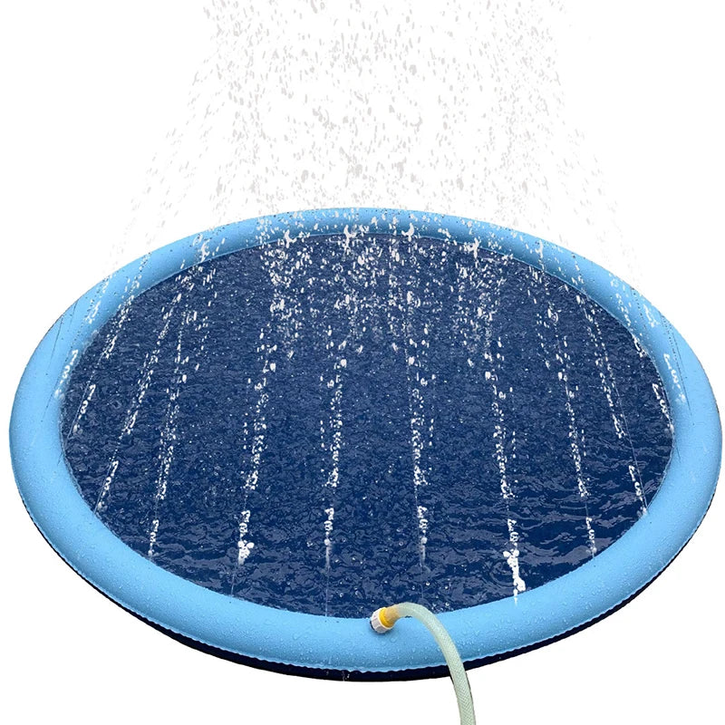 Pet Splash Pad – Inflatable Water Sprinkler Pool for Dogs (150/170cm)