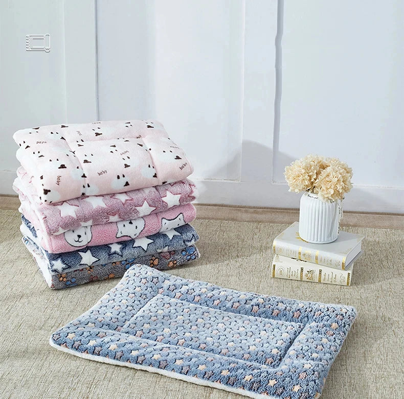 Flannel Pet Sleeping Mat & Sofa Cushion