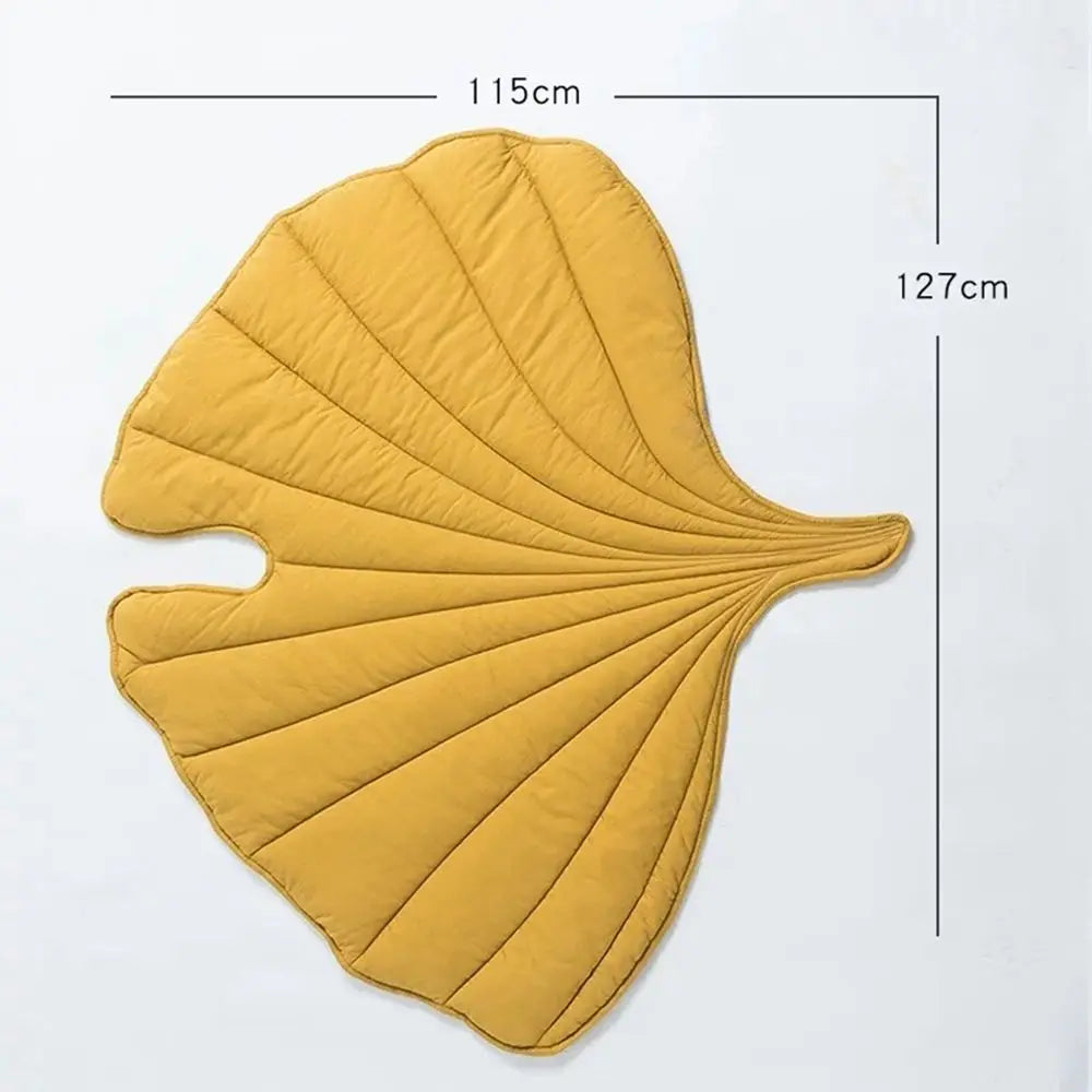 Dog Cooling Leaf Mat – Washable Summer Pad