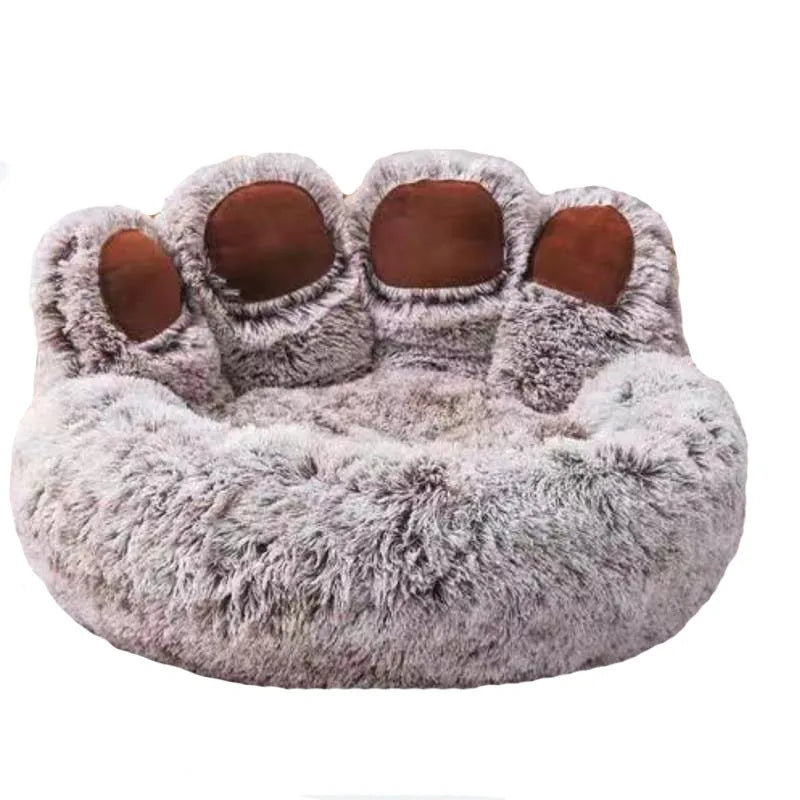 Fluffy Large Dog Bed & Pet Sofa Basket