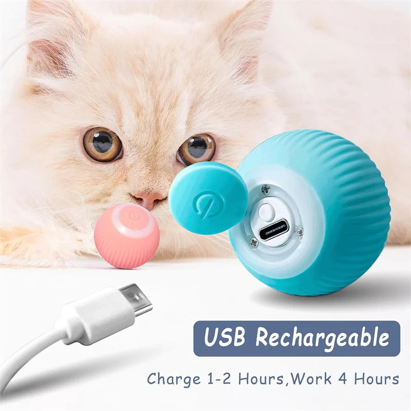 Smart Electronic Interactive Moving Dog & Cat Toy Ball
