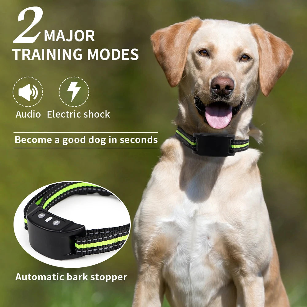 USB Rechargeable Anti-Bark Dog Training Collar