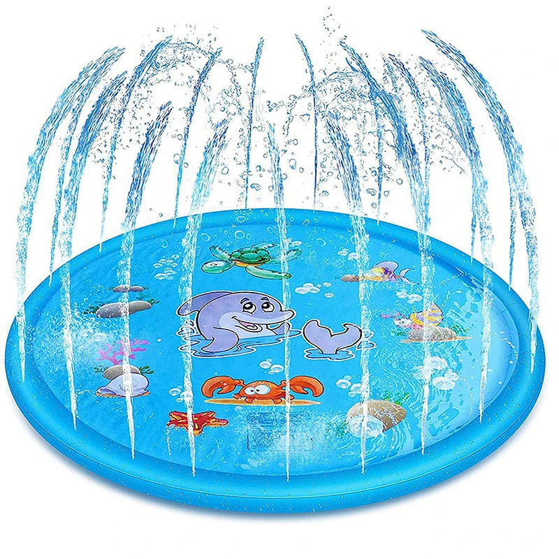 Pet Splash Pad – Inflatable Water Sprinkler Pool for Dogs (150/170cm)