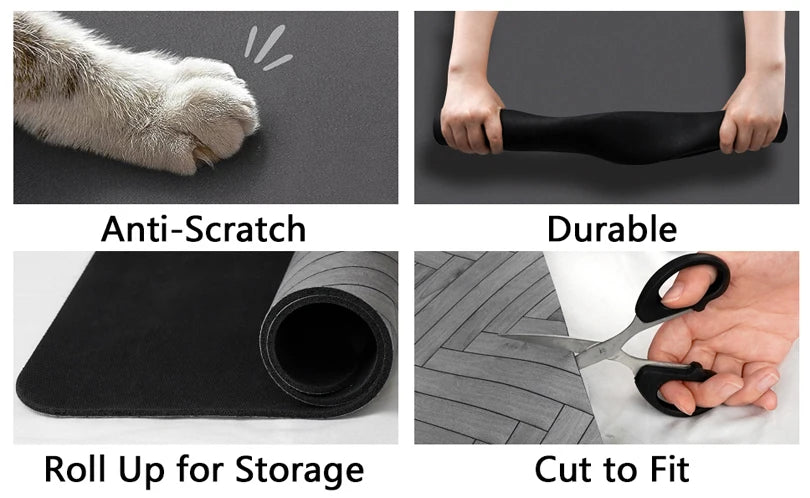Pet Feeding Mat – Waterproof, Quick-Dry Placemat for Food & Water Bowls