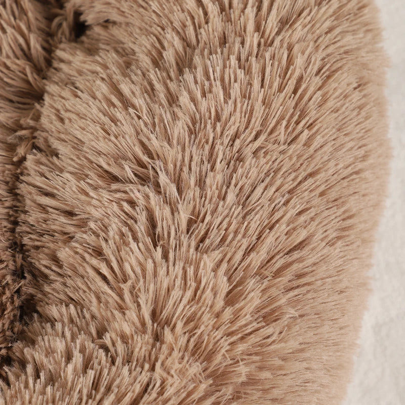 Fluffy Large Dog Bed & Pet Sofa Basket