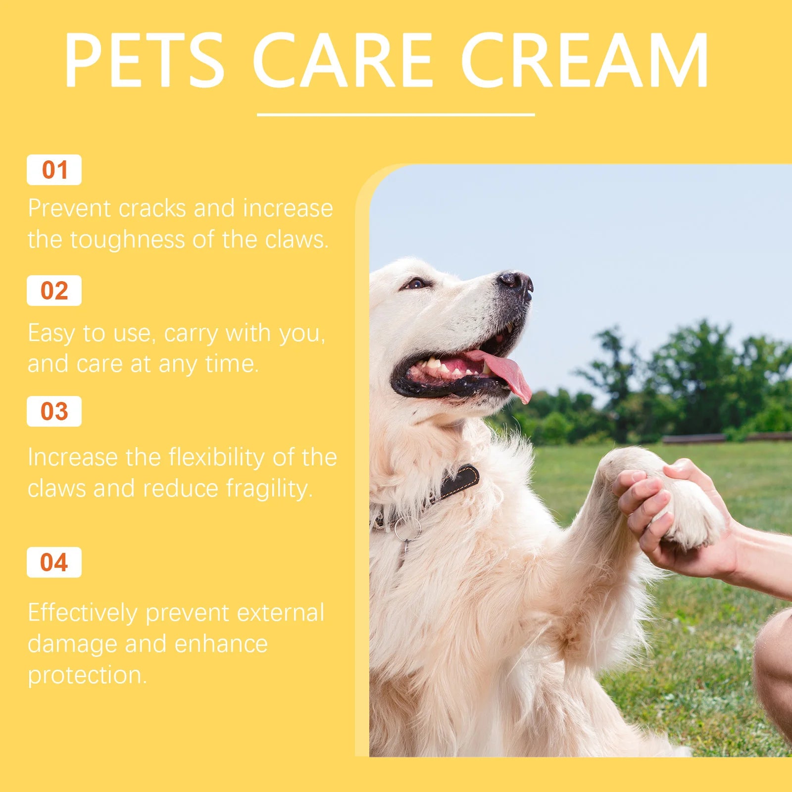 Yegbong 27g Pet Claw Moisturizing Ointment Stick