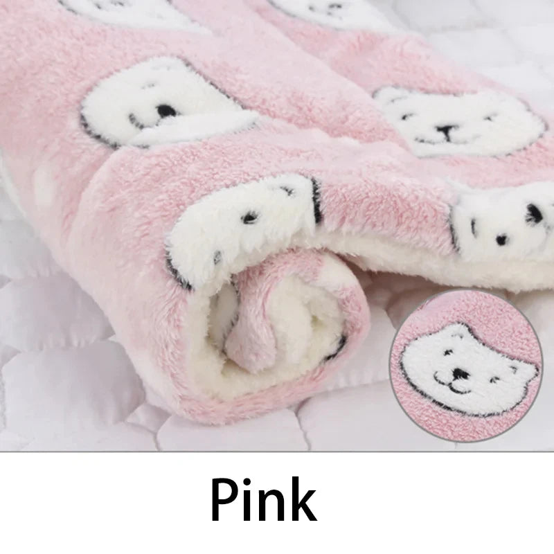 Flannel Pet Sleeping Mat & Sofa Cushion
