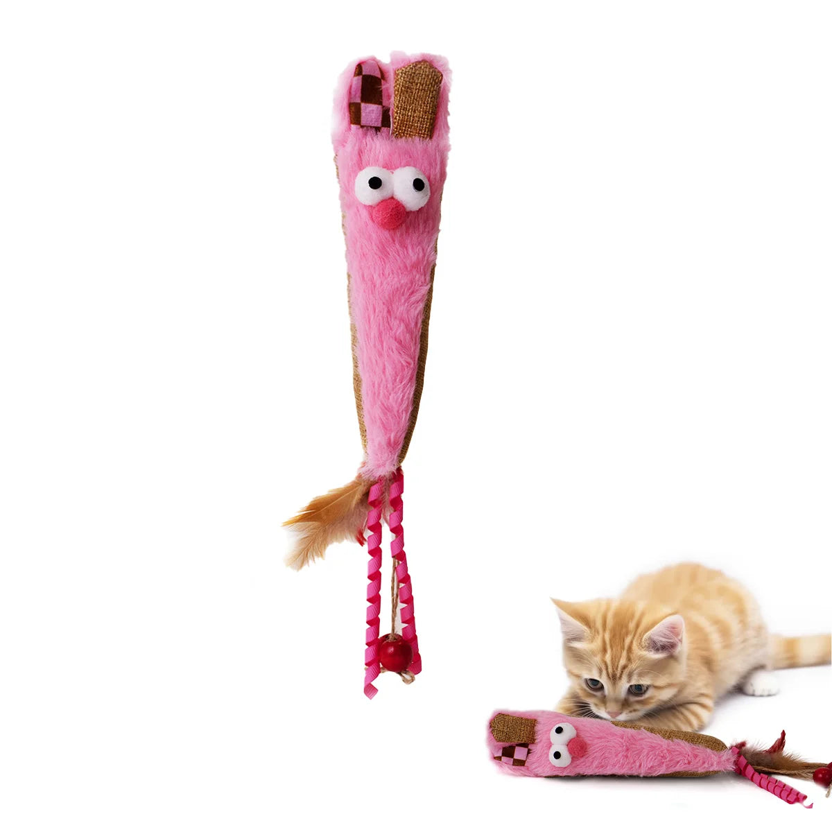 Electric Interactive Plush Mouse Cat Toy