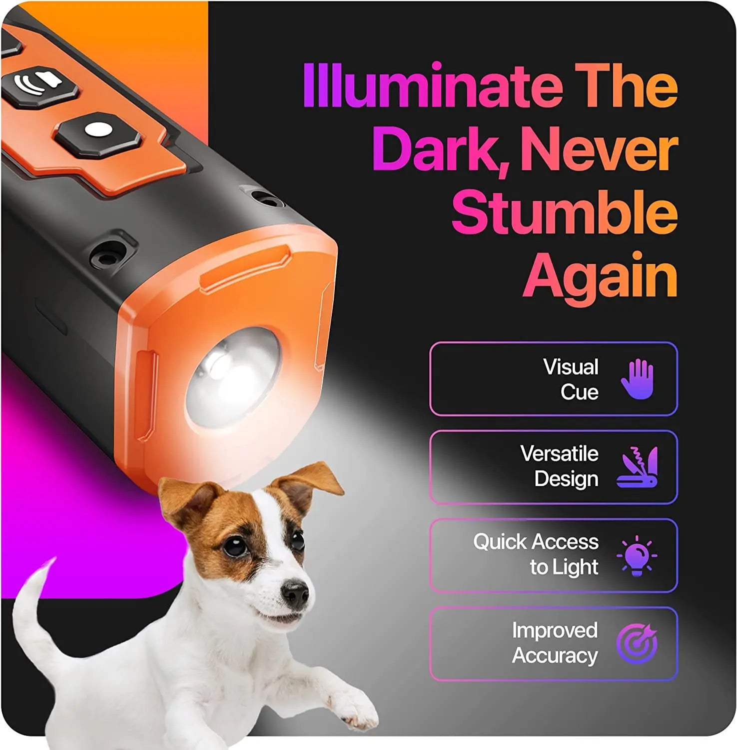 2023 Ultrasonic Rechargeable Dog Bark Deterrent