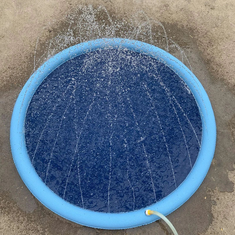 Pet Splash Pad – Inflatable Water Sprinkler Pool for Dogs (150/170cm)